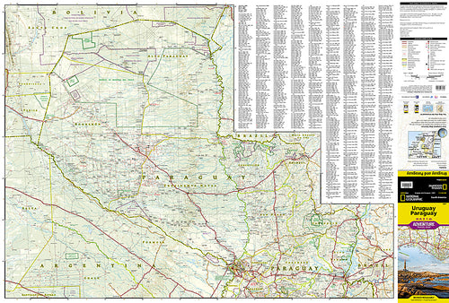 Adventure Map: Uruguay & Paraguay