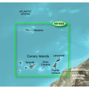 Garmin Bluechart G3 Vision HD - VAF450S - Madeira & Canary Islands - Microsd/Sd