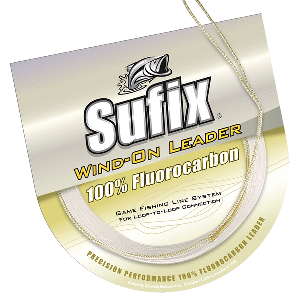 Sufix Wind-On 100% Clear Fluorocarbon Leader - 100lb - 11 yds image 0