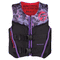 Full Throttle Youth Rapid-Dry Flex-Back Vest - Pink/Black