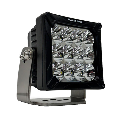 Black Oak 4" LED Pod Light - Black Housing - Bracket Mount - 120W - Combo Beam