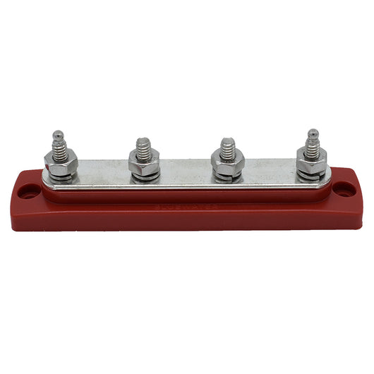 Bluewater Common Stud Busbar 4 Gang - Red image 1
