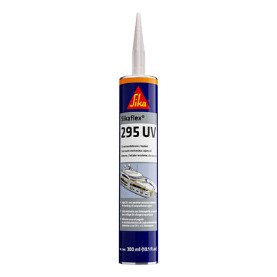 Sika Sikaflex&reg; 295 UV - White - 10oz Tube w/Nozzle image 1