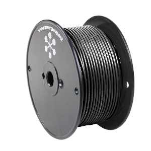 Pacer Black 18 AWG Primary Wire - 250' image 0