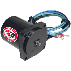 ARCO Marine Original Equipment Quality Replacement Tilt Trim Motor - 2 Wire &amp; 4-Bolt Mount image 0