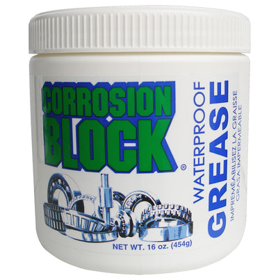 Corrosion Block High Performance Waterproof Grease - 16oz Tub - Non-Hazmat, Non-Flammable &amp; Non-Toxic image 1