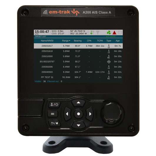em-trak A200 Class A AIS Transceiver image 1