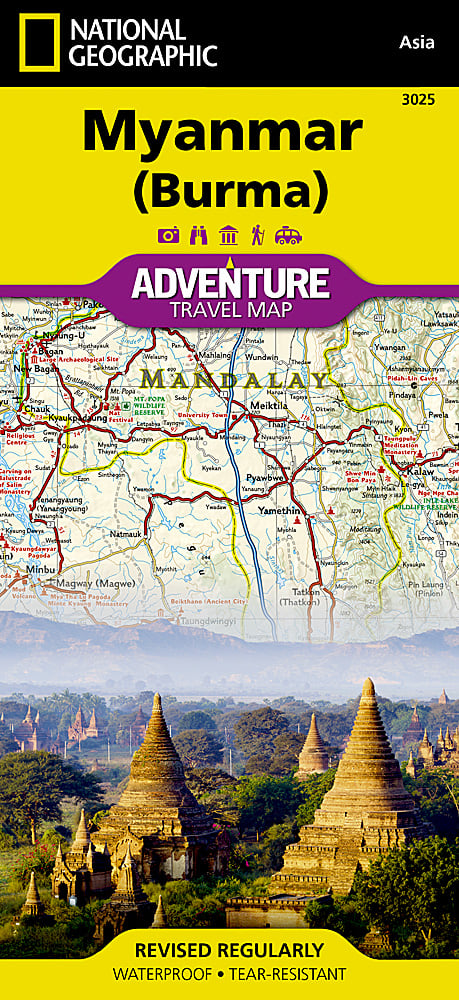 Adventure Map: Myanmar (Burma)
