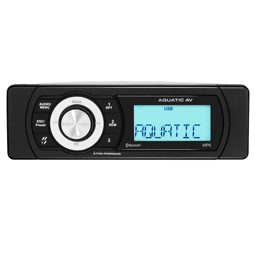 Aquatic Av Mp6 Shallow Mount Stereo