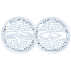 Fusion EL-X651W 6.5" Classic Grill Covers - White f/ EL Series Speakers image 0