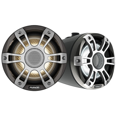 Fusion Signature Series 3i 6.5" Wake Tower CRGBW Speakers - Black image 1