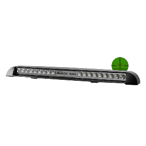 Black Oak Low Pro™ Ir Light Bar - Black Housing - 850nm - Spot
