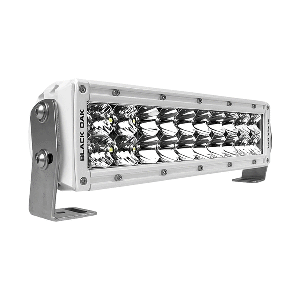 Black Oak Pro Series 3.0 Double Row 10" LED Light Bar - Combo Optics - White Housing image 0