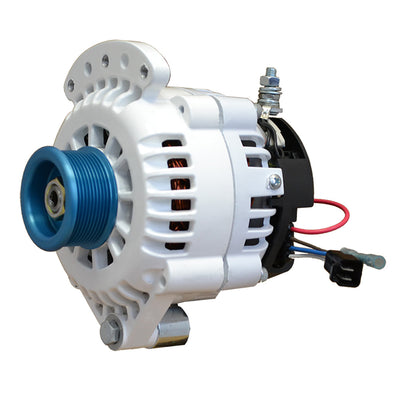 Balmar Alternator 120 AMP 12V 1-2" Single Foot Spindle Mount J10 Pulley w/Isolated Ground image 1