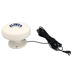 Glomex Satellite Radio Antenna - Magnetic Mount - 23' Cable - Marine