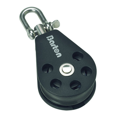 Barton Marine Size 1 Single Swivel Block w/Becket image 1