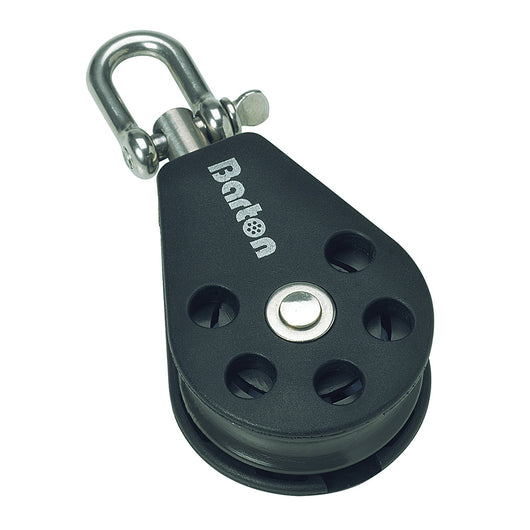 Barton Marine Size 1 Single Swivel Block w/Becket image 1