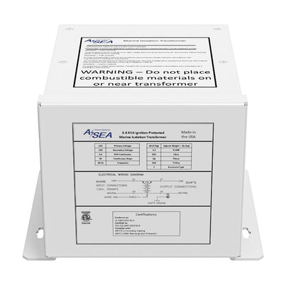 ASEA Power Systems 3.6 kVA Isolation Transformer image 1