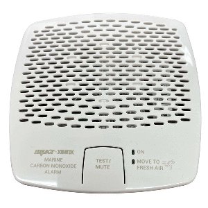 Fireboy-Xintex CO Alarm 12/24V DC w/Interconnect - White image 0