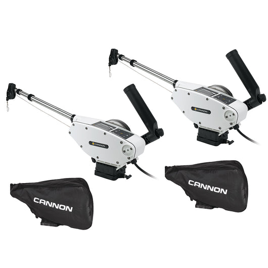 Cannon Optimum&trade; 10 Tournament Series (TS) BT Electric Downrigger 2-Pack w/Black Covers image 1