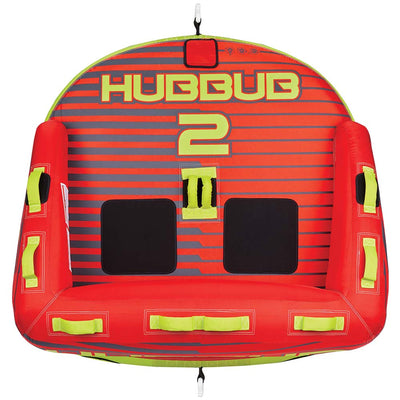 Full Throttle Hubbub 2 Towable Tube - 2 Rider - Red image 1