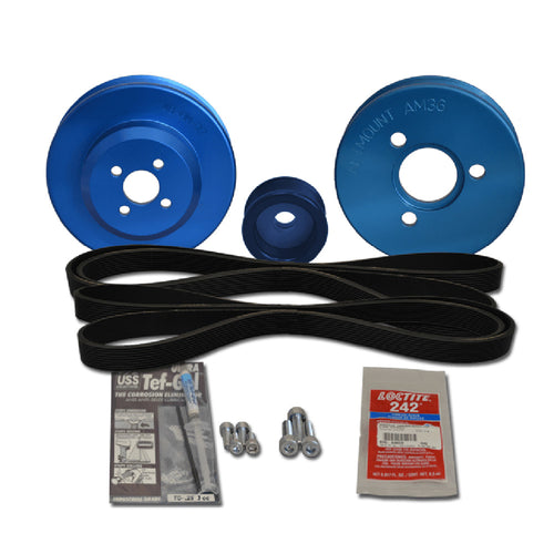Balmar Pulley Kit f/ Yanmar 3JH5, 3JH4-E, 4JH4-E, 4JH5, 4JH5-E