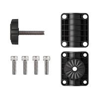 Garmin LiveScope™ XR Zero Degree Pole Mount For LVS62 Transducer