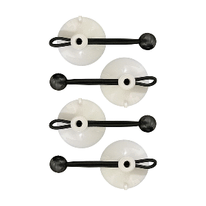 Carver Suction Cup Tie Downs - 4-Pack image 0