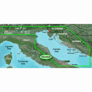 Garmin BlueChart&reg; g3 Vision&reg; HD - VEU452S - Adriatic Sea, North Coast - microSD&trade;/SD&trade; image 0