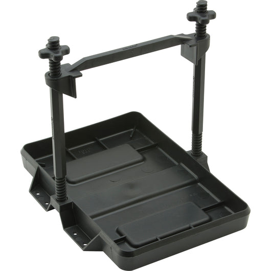 Attwood Heavy-Duty All-Plastic Adjustable Battery Tray - 27 Series image 1