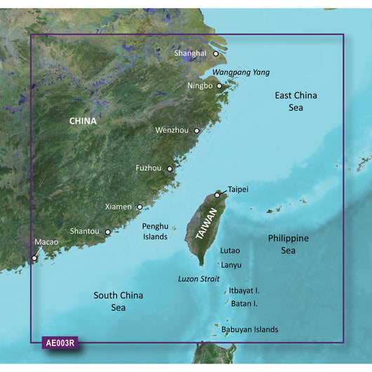 Garmin BlueChart&reg; g3 HD - HXAE003R - Taiwan - microSD&trade;/SD&trade; image 1