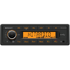 Continental Stereo w/AM/FM/BT/USB - Harness Included - 12V image 0
