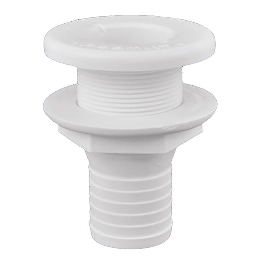 Attwood Plastic Thru-Hull Fitting - 1-1/2" - White image 1