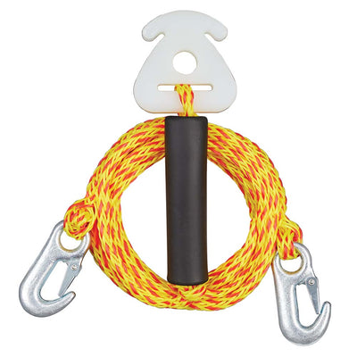 Full Throttle 8' Ski/Tube Tow Harness - Yellow/Orange image 1
