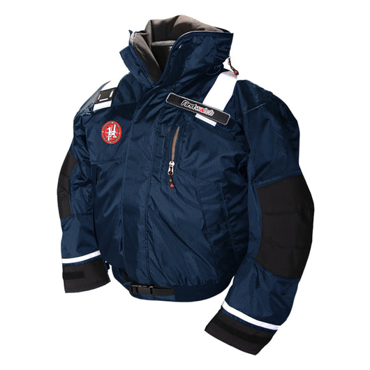 First Watch AB-1100 Flotation Bomber Jacket - Navy Blue - XXL image 1