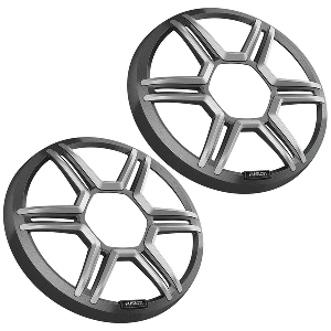 Fusion Apollo&trade; 8.8" Sports Grey Speaker Grilles (Pair) image 0
