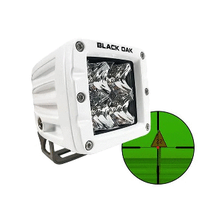 Black Oak Pro Series 3.0 2" 850nm Infrared Marine Pod Light - Flood Optics - White Housing image 0