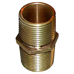 Groco Bronze Pipe Nipple - 3" Npt