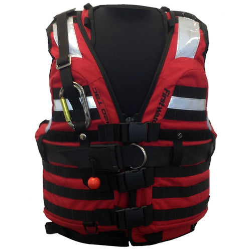 First Watch HBV-100 High Buoyancy Rescue Vest - Red/Black - XL To 3XL