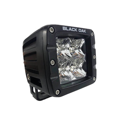 Black Oak 2" LED Pod Light - Spot Optics - Black Housing - Pro Series 3.0 image 1