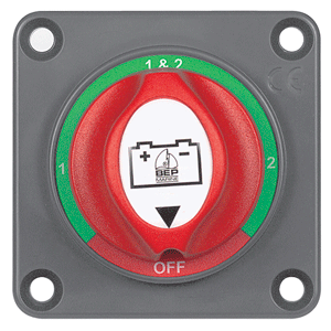 BEP Panel-Mounted Battery Mini Selector Switch image 0