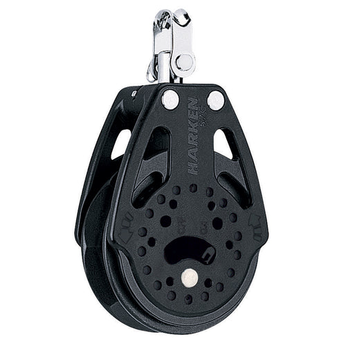 Harken 57mm Carbo Single Ratchet Block W/swivel