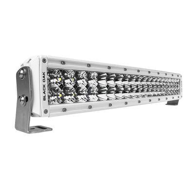 Black Oak Pro Series 3.0 Curved Double Row 20" LED Light Bar - Combo Optics - White Housing image 1