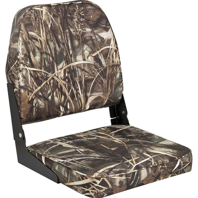 Attwood Swivl-Eze Low Back Padded Flip Seat - Camo image 1