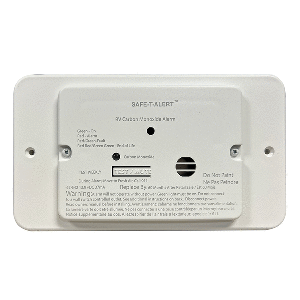 Safe-T-Alert 62 Series RV Carbon Monoxide - White - Flush Mount - 12V w/Trim Ring image 0