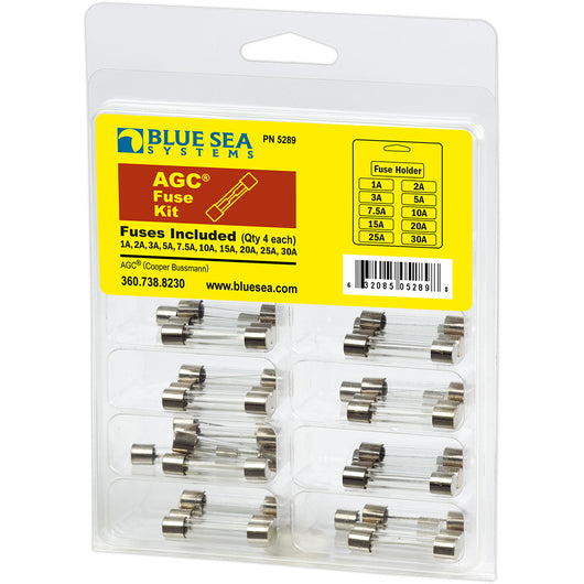 Blue Sea 5289 AGC Fuse Kit - 41-Piece image 1