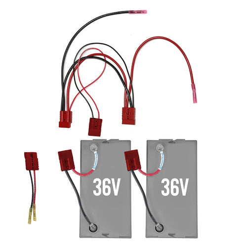 Connect-Ease 36V Parallel Battery Kit - W/Charging Leads