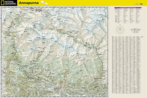 Adventure Map: Annapurna