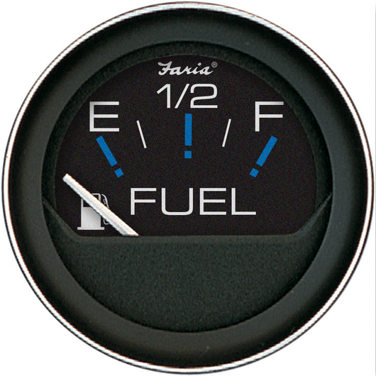 Faria Coral 2" Fuel Level Gauge (E-1/2-F) image 1