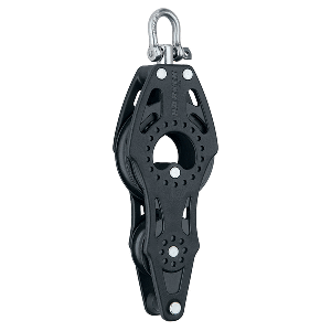 Harken 57mm Carbo Air Fiddle Block W/ Swivel & Becket
